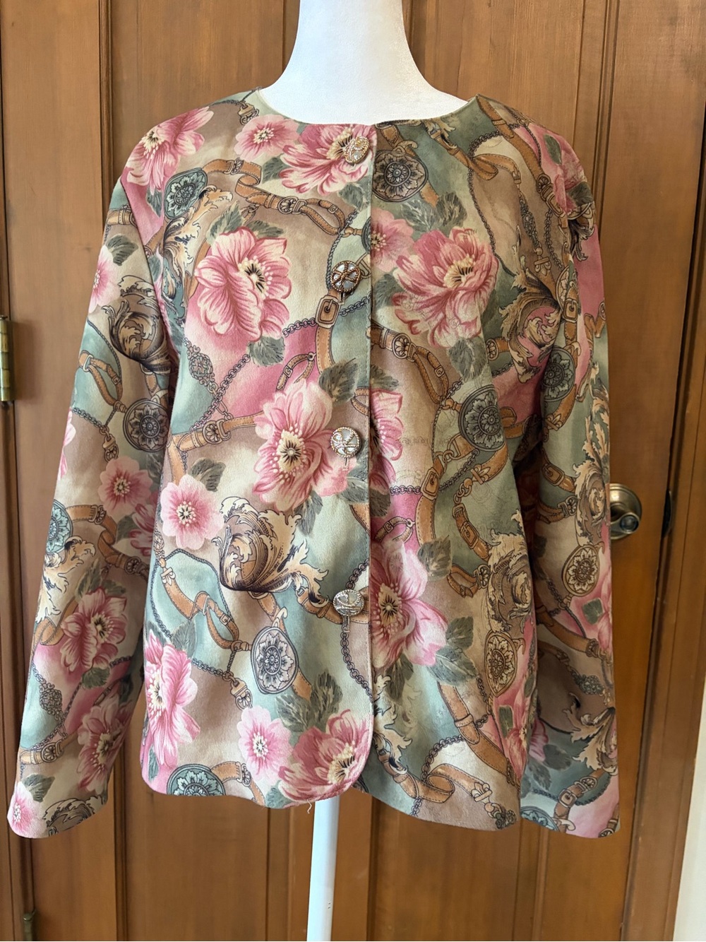 Vintage Floral Patterned Women’s Jacket